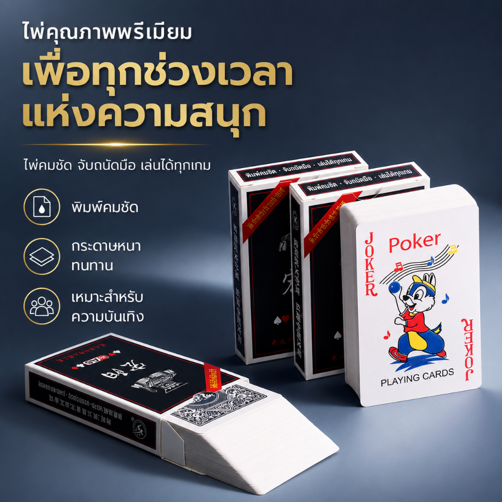 ซีโอดี ✌️ พร้อมสำหรับการจัดส่งในประเทศไทย การ์ดเล่นเกมบอร์ดแท้ที่นำเข้า เหมาะสำหรับการรวมตัวของครอบครัวและเพื่อนฝูง