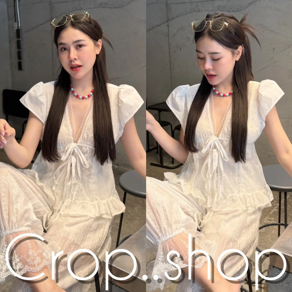 crop..shop เสื้องานสวย ดูดีงานมาเเรง ผูกได้งานฮิต เลิศหรูคุณหนูมาก ใส่ง่ายดูดีใส่ได้กับทุกลุคจ้า