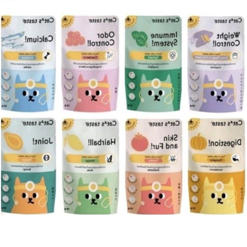 EXP.21/05/26 Cat's Taste อาหารเปียกแมวสูตร Healthy 75g*12ซอง**โปรดอ่านรายละเอียดก่อนสั่งซื้อ