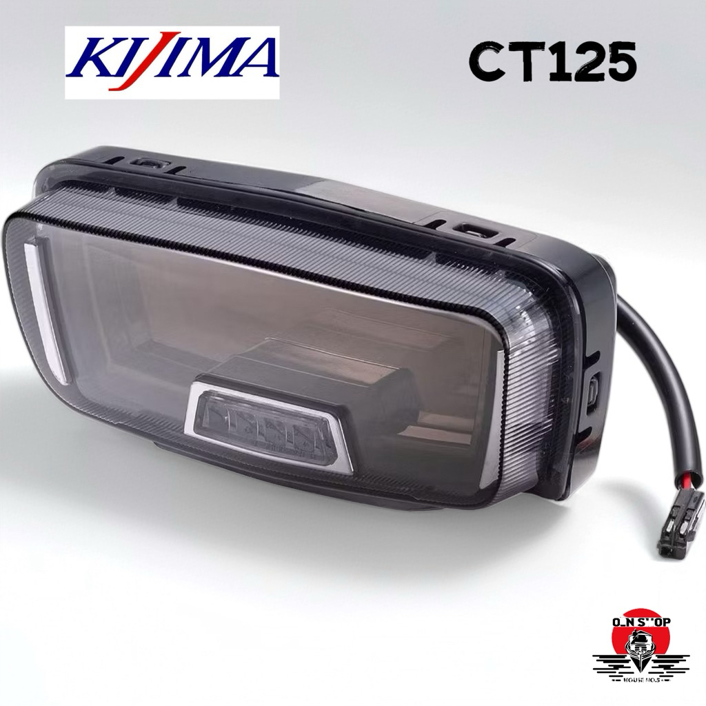 Kijima ไฟท้าย LED Smoke Lens สำหรับ CT125 ของแท้ มือ1 “สินค้าจัดส่งในไทย”