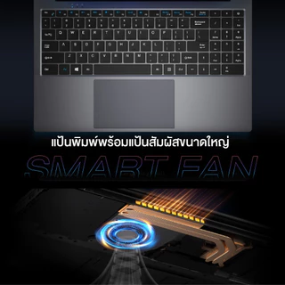 🇹🇭 (พร้อมส่ง) NEW BMAX X15 Pro│โน๊ตบุ๊ค หน้าจอ15.6 นิ้ว│RAM 12GB / SSD 512GB│Windows 11 Intel® 12th Gen N95 │ประกัน1ปี