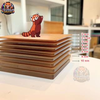 แผ่นอะคริลิค SIZE 60 x 90 cm. หนา 2–10 mm มีสีใส ขาว ขาวขุ่น ดำ แดง น้ำเงิน เขียว ดำใส