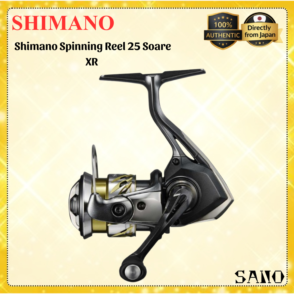 SHIMANO 25 Soare XR Light Game Spinning Reel Lightweight Smooth Fishing Performance