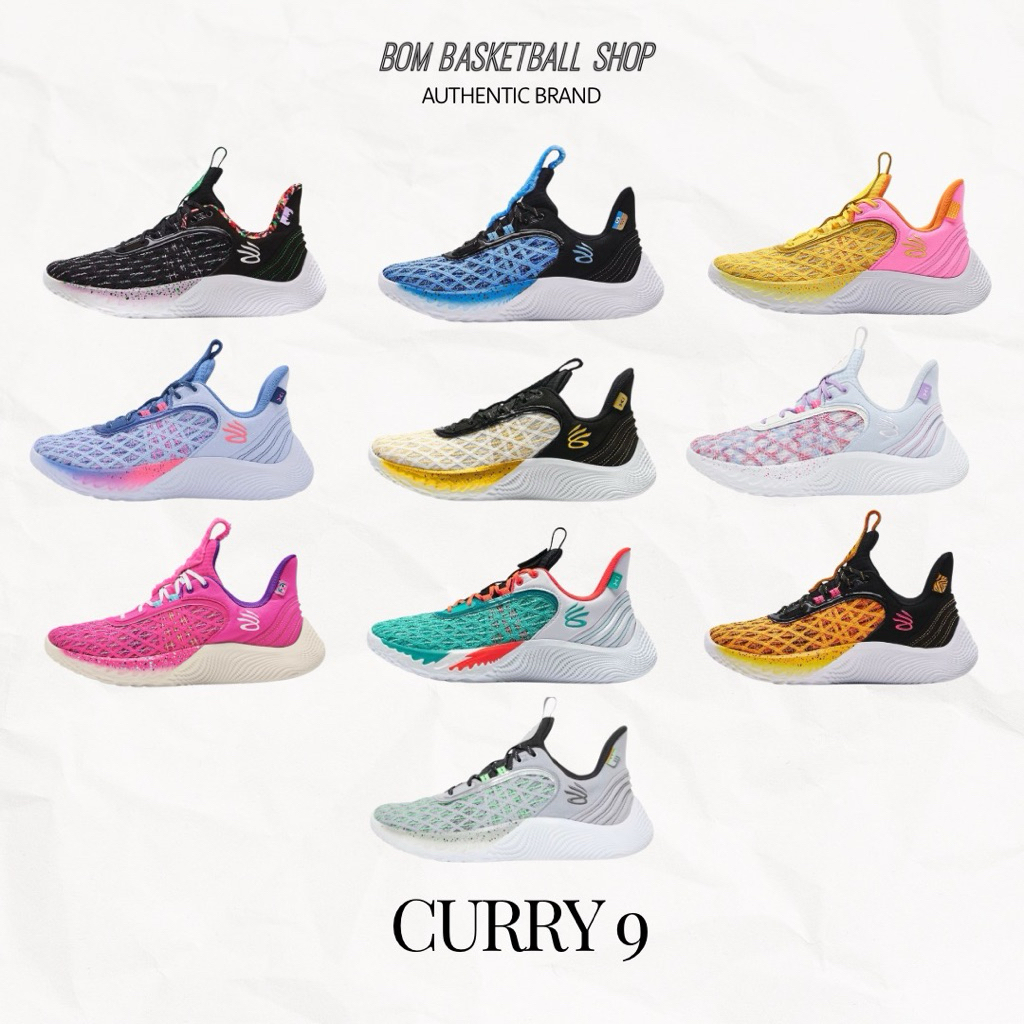 Curry 9 รองเท้าบาส ของแท้ พร้อมส่ง