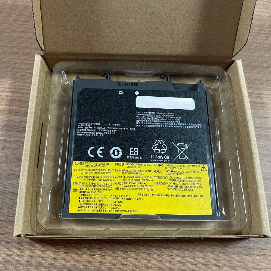 📢แบตเตอรี่โน๊ตบุ๊ค Lenovo L17M2PB5 / L17M2PB1 Thinkpad K43C-80 V330-14ARR V330-14IKB Battery