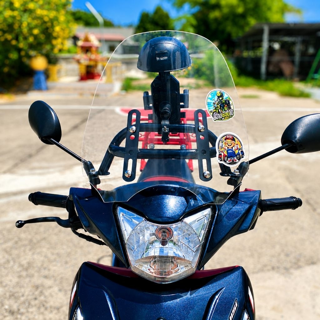 ชิวหน้า yamaha finn พร้อมบาร์จับโทรศัพท์