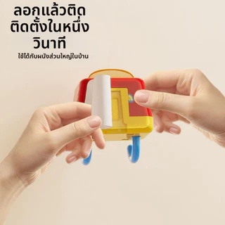 ✨ตะขอน่ารักคลายเครียด ตกแต่งผนัง ไม่ต้องเจาะไร้ร่องรอย แข็งแรงติดผนัง เช่าบ้านหอพักห้องครัวตกแต่งบ้าน