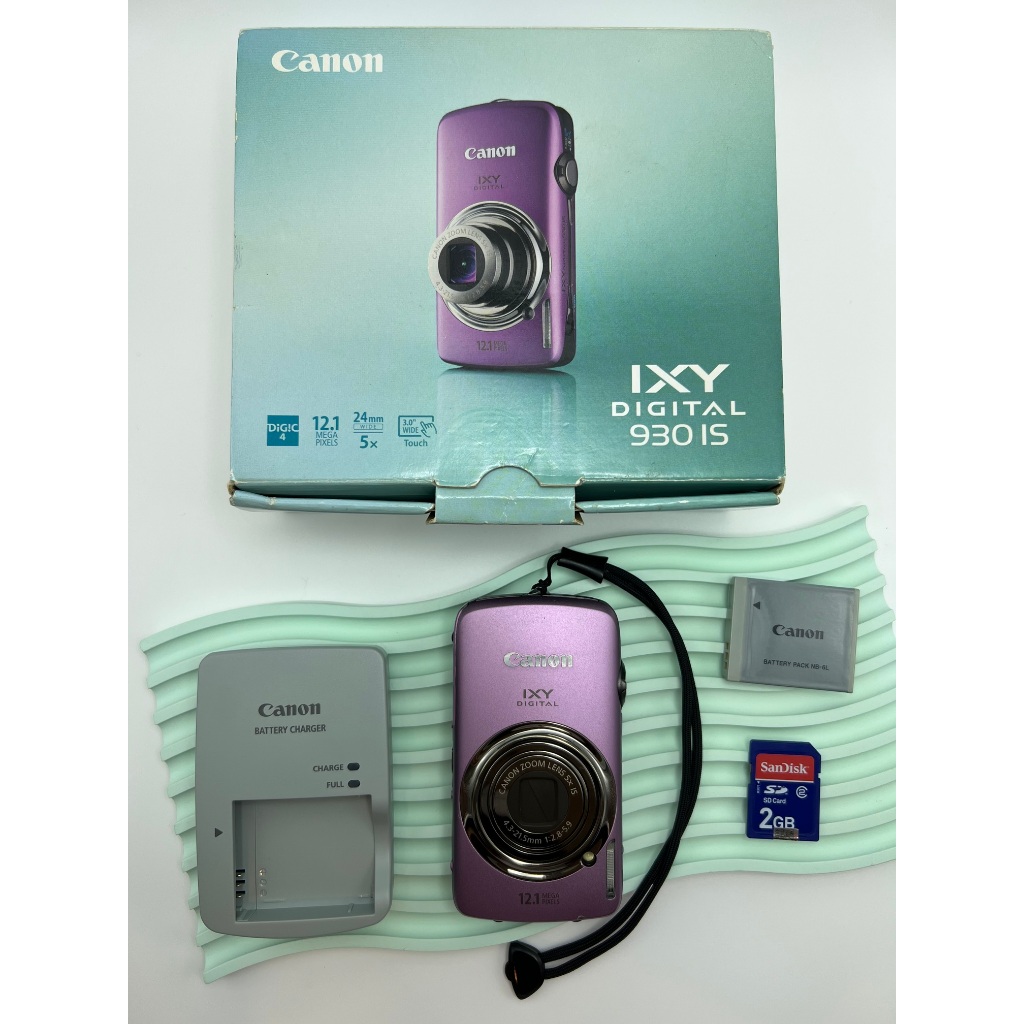 CANON IXY 930 IS / IXUS 200 IS 💜 (Box)