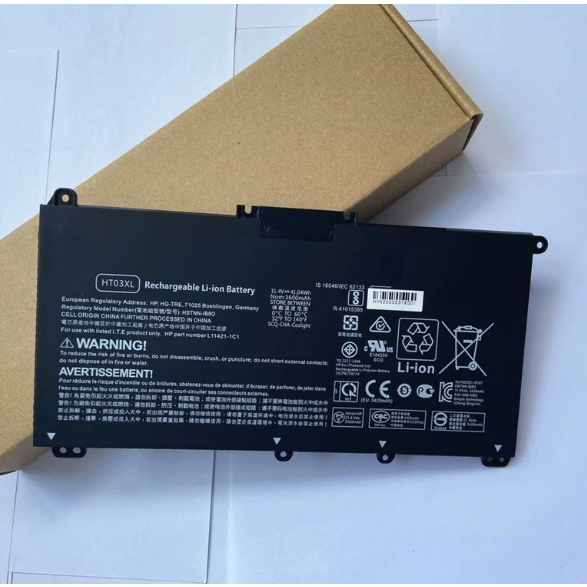 ✳for HP ใหม่เข้ากันได้ HT03XL สำหรับ HP L11119-855 HSTNN-DB8R L11421-2D2 Series HP Battery Notebook 