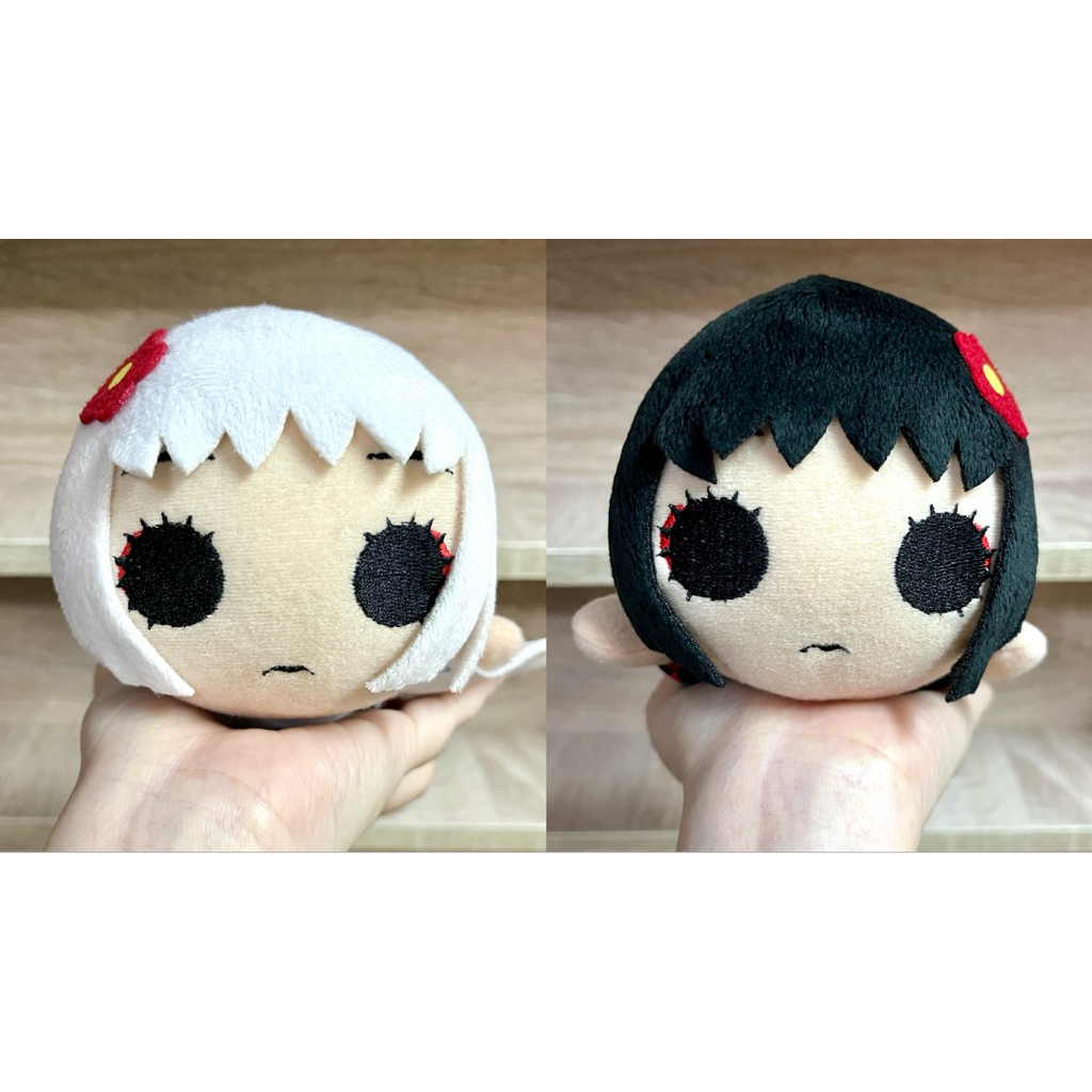 พวงกุญแจตุ๊กตา ซาชิกิวาราชิ อิจิโกะ เเละ จิโกะ Nesoberi Mascot Plush จากเรื่อง Hoozuki no Reitetsu