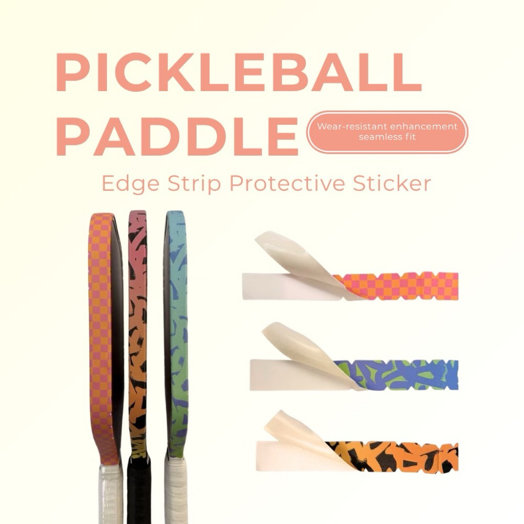 Pickleball Paddle Edge Strip Protective Sticker- Racket สติกเกอร์ติดขอบกันรอยไม้พิคเคิลบอล