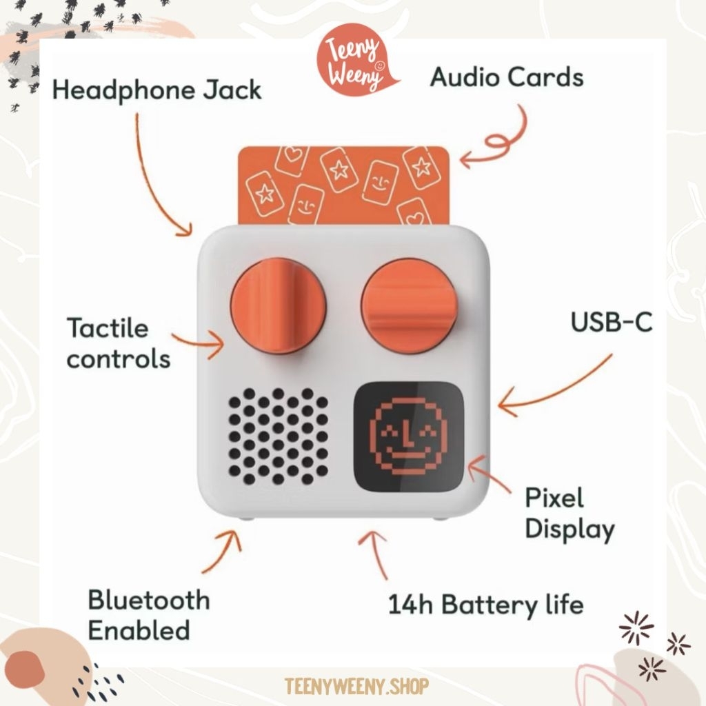 พร้อมส่งในไทย Yoto Mini Player โยโต มินิ พร้อมเคสซิลิโคน รูปที่ 6