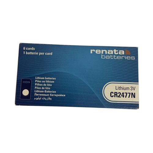 ถ่านกระดุม Renata CR2477N,CR2477  ของแท้ 3V (จำหน่ายยกกล่อง จะมี 6ก้อน)