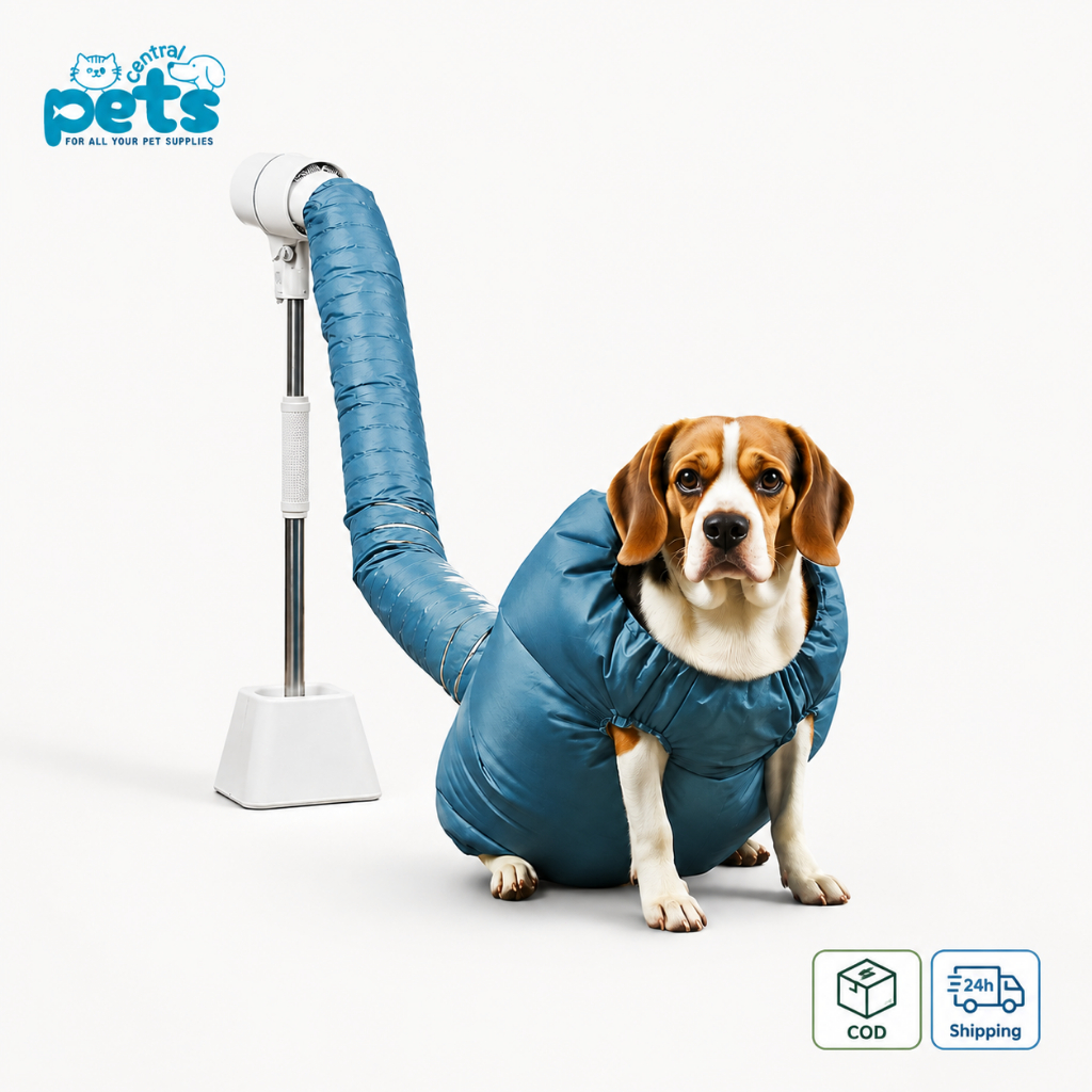 【ลดเหลือ 115】ถุงเป่าขนสัตว์เลี้ยง Pet Drying Bag ใช้คู่ไดร์เป่าลมอุ่น แห้งไว สำหรับสุนัขแมว