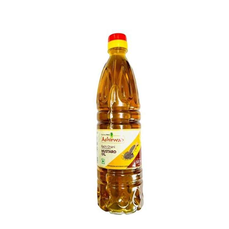 Ashirwad Mustard Oil (น้ำมันมัสตาร์ด) 1 Liter/ลิตร