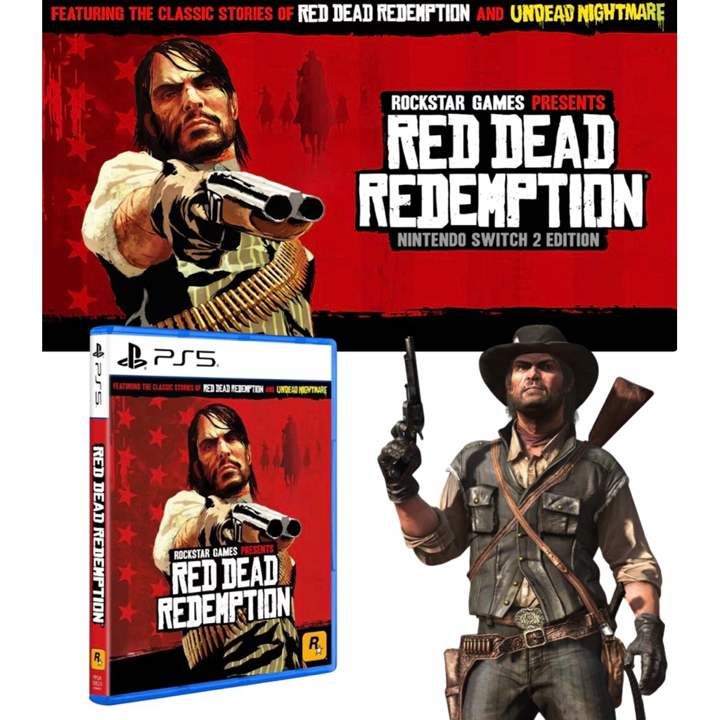 [มาแว้ว] Ps5 Games Red Dead Redemption(Zone3 Asia)