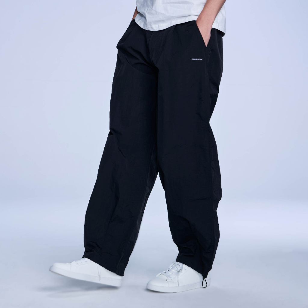 Highschool Basic Collection : Routine Nylon Pants กางเกงขายาวผ้าไนลอน - BTB36698