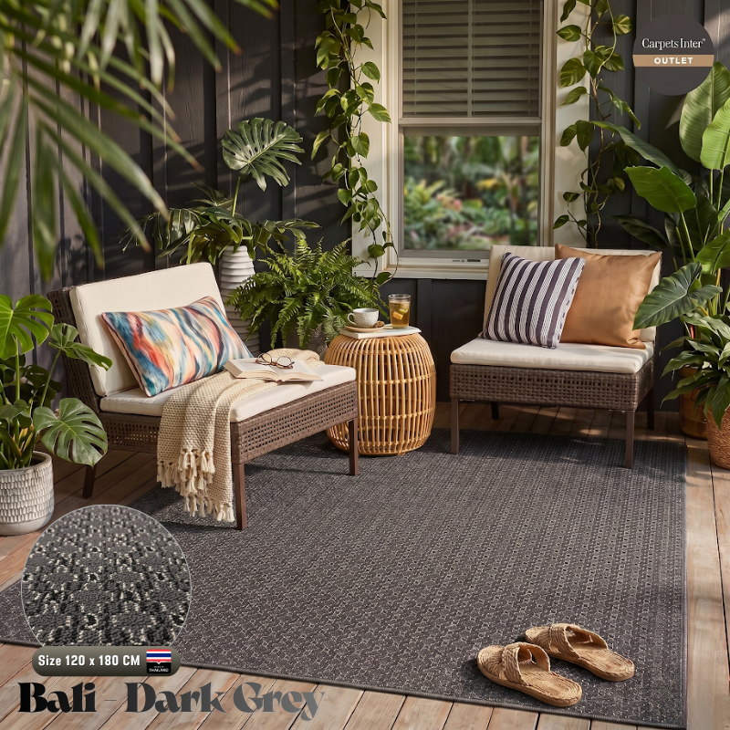 Carpets Inter Bali-Dark Gray Carpet, Floor Carpet, Room Decoration Carpet, Living Room Carpet, Livin