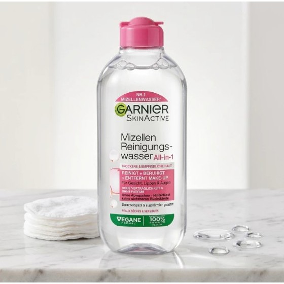 คลีนซิ่งทำความสะอาดใบหน้า Micellar Cleansing wasser -- A