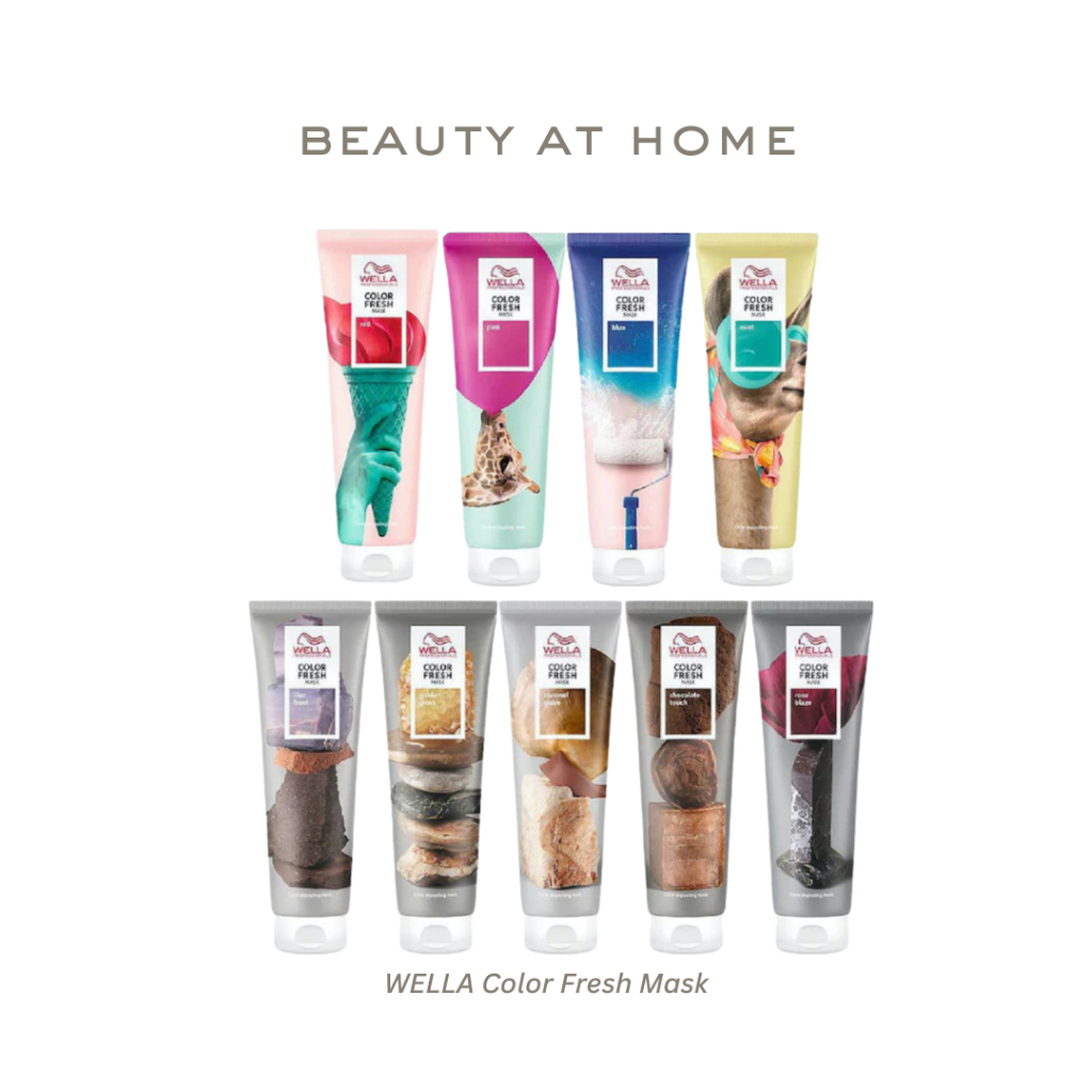 *พร้อมส่ง* WELLA Color Fresh Mask 150ml (CHOOSE ONE COLOR)