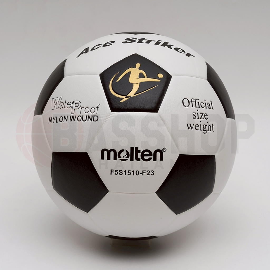 [Molten แท้ 100%] ลูกฟุตบอล Molten F5S1510-F23 หนังอัด PVC เบอร์ 5 มีมอก.ของแท้ (%)