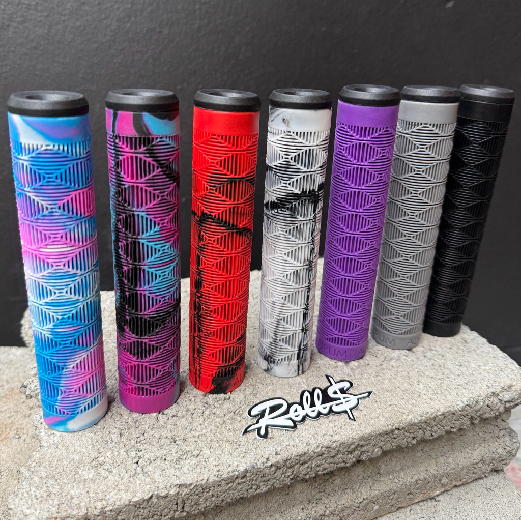 ปลอกแฮนด์ จักรยาน BMX / MTB 150mm พร้อมบาร์เอน (พลาสติก)
