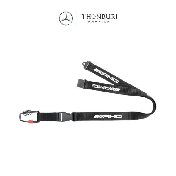 สายคล้องคอ Mercedes-AMG สีดำ