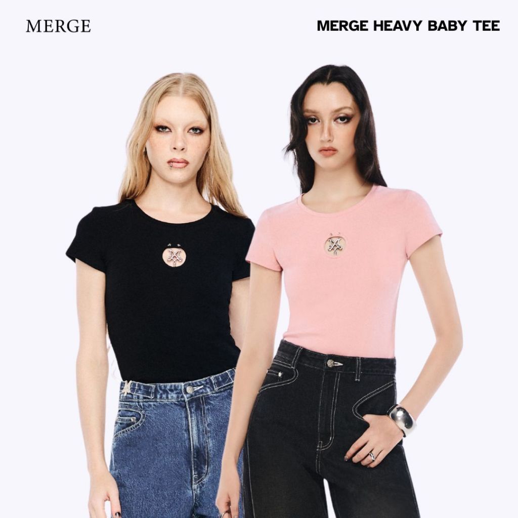 Merge Official - Merge Heavy Baby Tee (พร้อมส่ง)