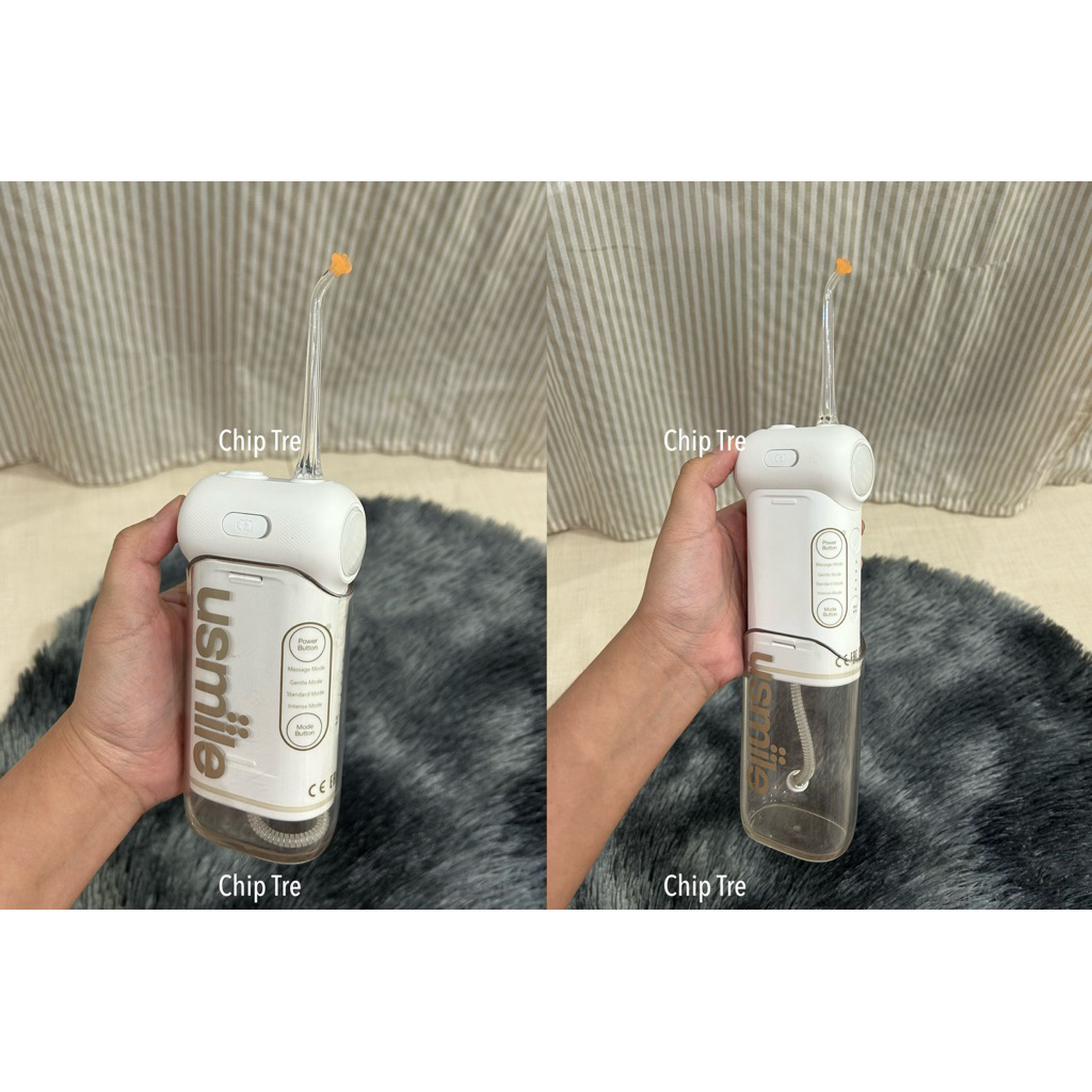 USMILE water flosser C10 ไหมขัดฟันพลังน้ํา 4 โหมด ช่วยทำความสะอาด ขจัดคราบพลัคตามซอกฟัน IPX7