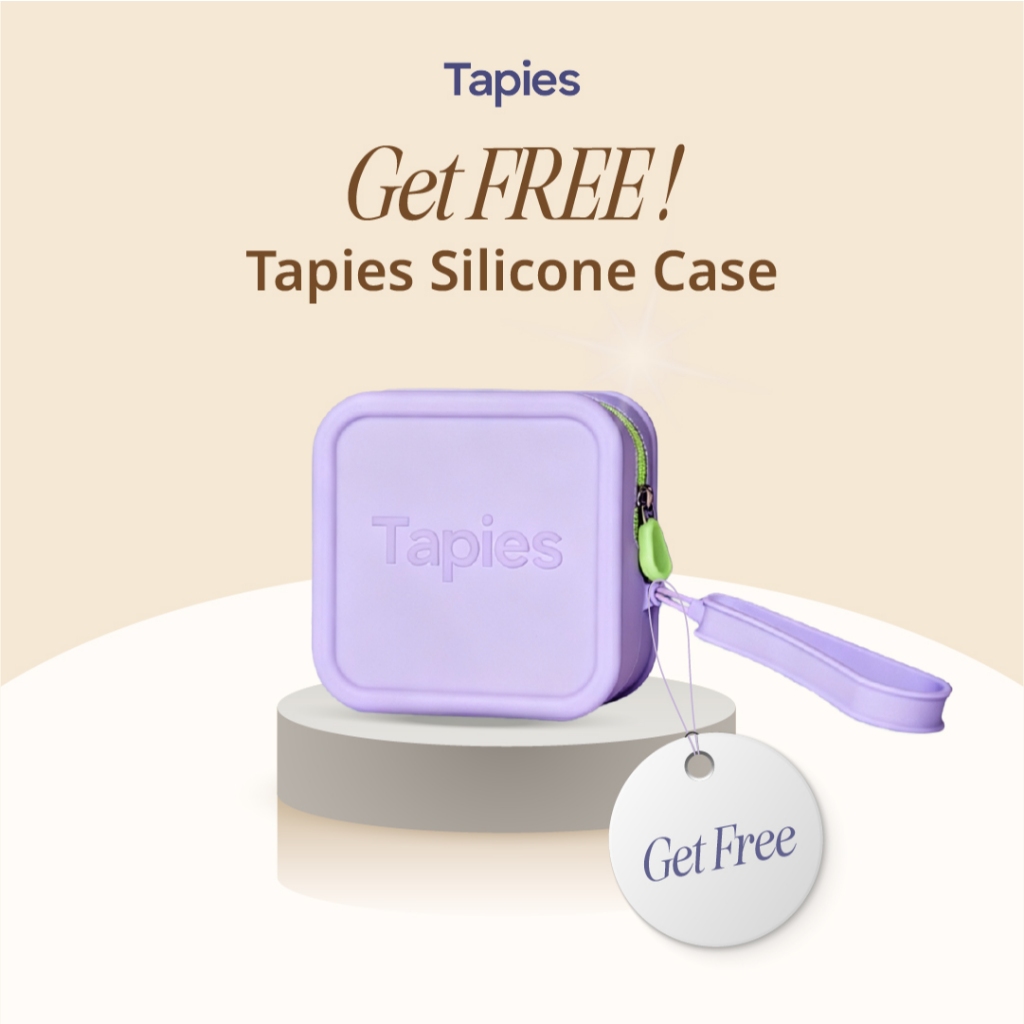 TAPIES Complete Breastie Set [Free! Silicone Case] เซ็ตครบคุ้ม ปิดจุก บราซิลิโคน เทปจัดทรง และฟรีกระเป๋าซิลิโคน​ — صورة 2
