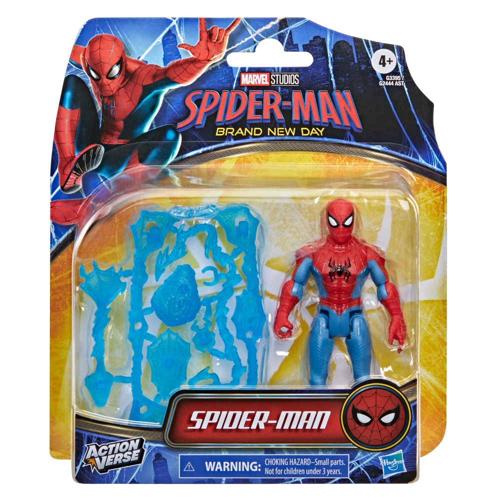 SPIDERMAN BRAND NEW DAY FIG W GEAR: SPIDER-MAN CLASSIC ฟิกเกอร์