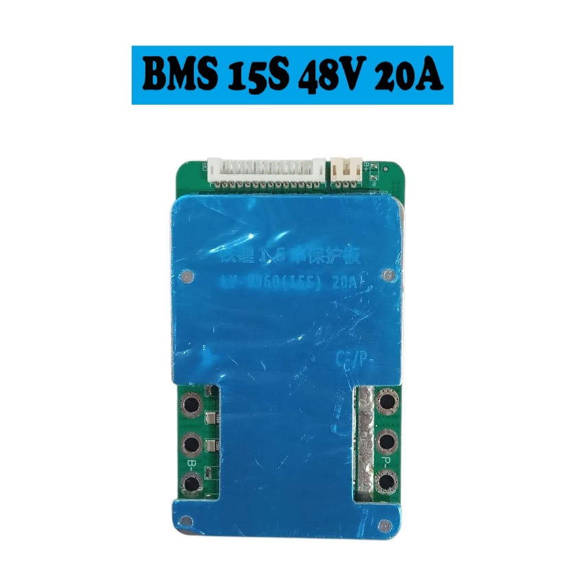 BMS LiFePo4 3.2V 15S 20A 48V