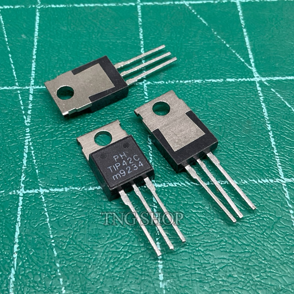 Tip42 TIP (แพ็ค10ตัว) 6A 100V 65W ทรานซิสเตอร์ PNP transistor พร้อมส่ง