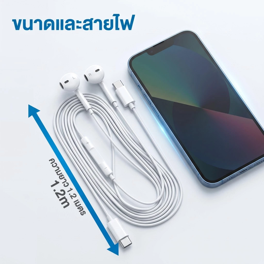 REMAX หูฟังมีสาย Type-C รุ่น RM-702a thumbnail 3