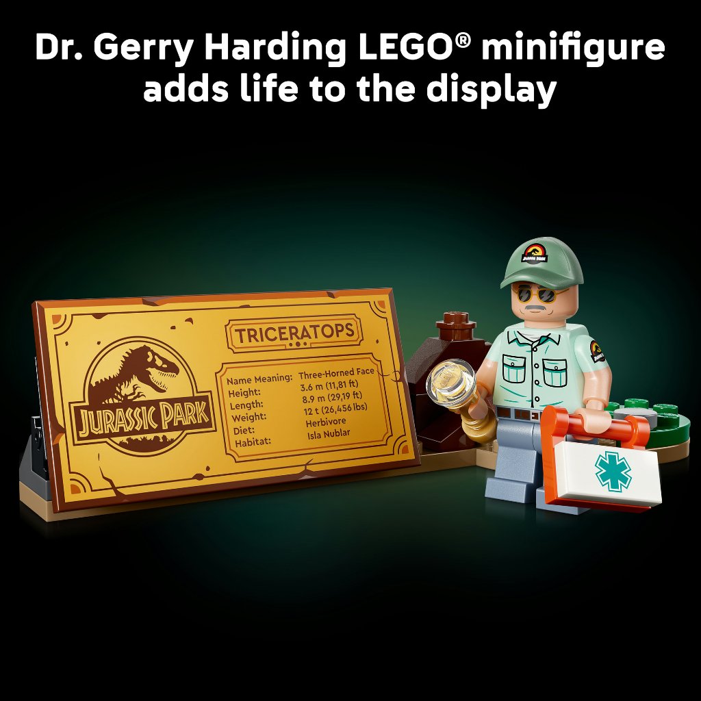 LEGO Jurassic World ‏77985 أحفورة ترايسيراتوبس (1154 قطعة) — صورة 8