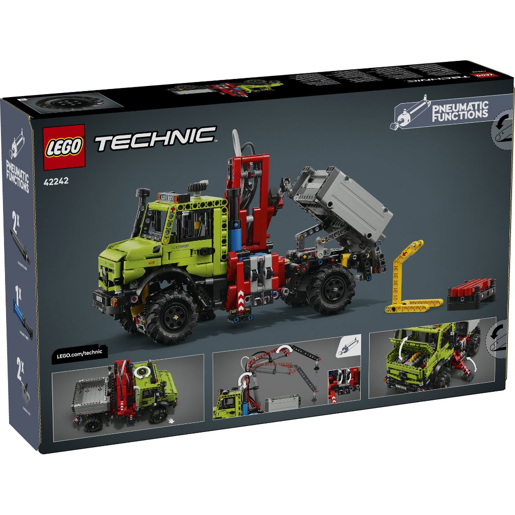 LEGO Technic 42242 Mercedes-Benz Unimog U 5023 with Crane รูปที่ 4