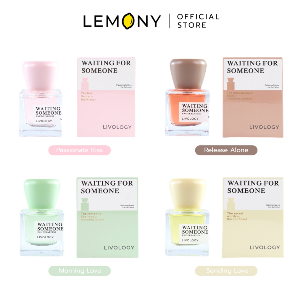 LEMONY น้ำหอมผู้หญิง LIVOLOGY ซีรีส์ Waiting For Someone ขนาด 30 มล.