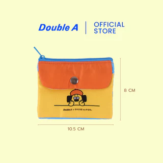 Double A กระเป๋าใส่เหรียญ ลาย OHIGE no PON จำหน่าย 1 ชิ้น