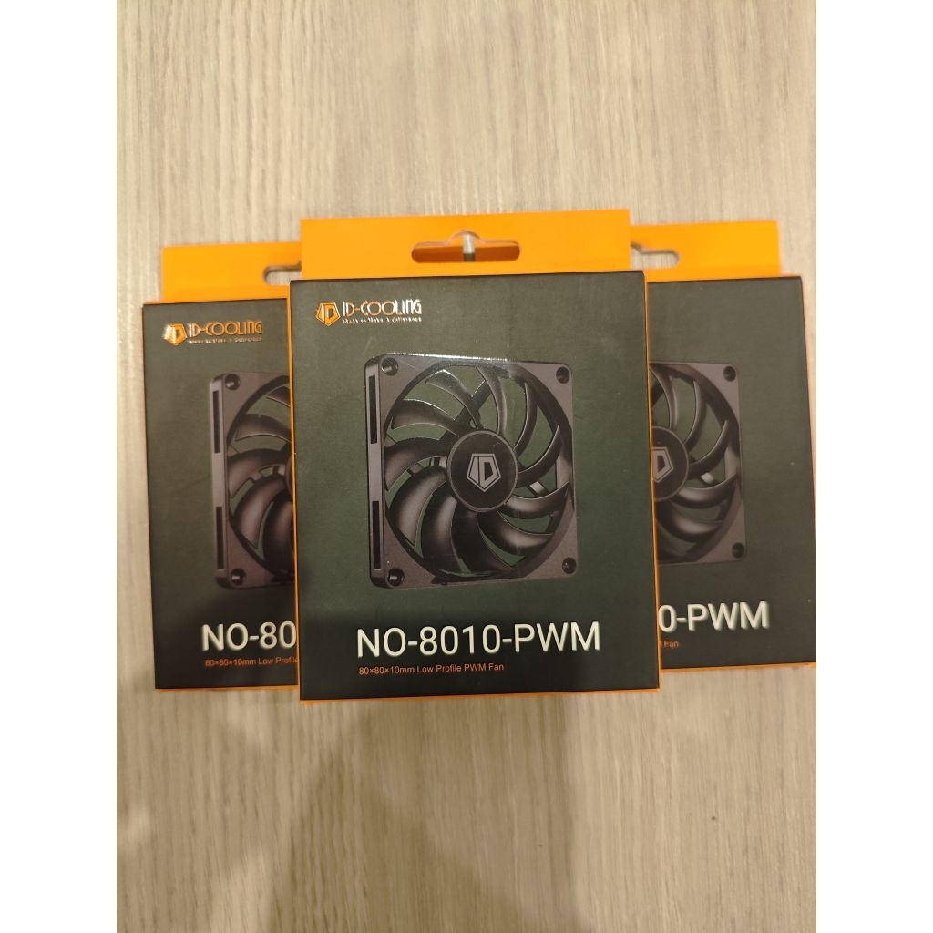 Idcooling NO-8010-PWM 80*80mm low profile PWN fan ของใหม่ 3ตัว