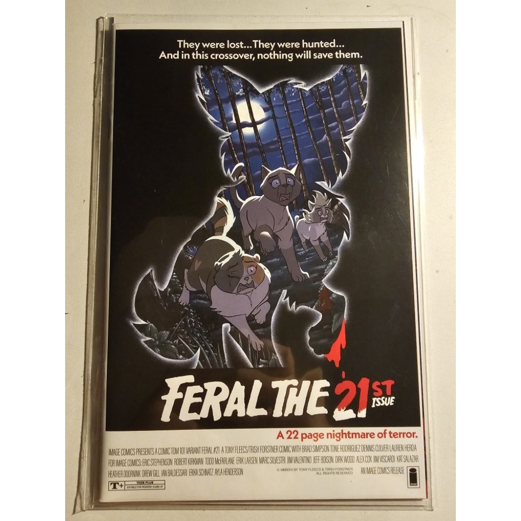 Feral #21 – Friday the 13th Homage LTD 500 Variant