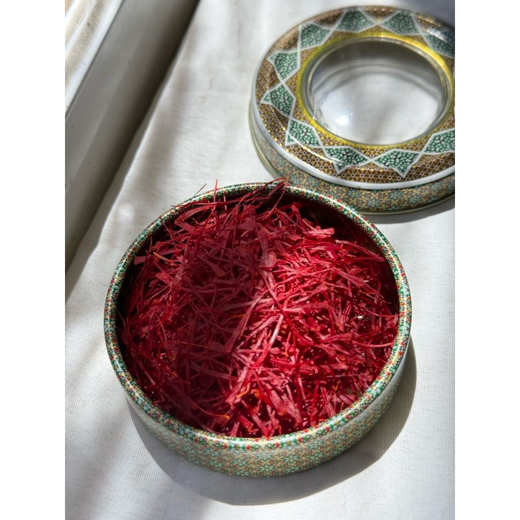 saffron , Iranian saffron , 1 gram หญ้าฝรั่น