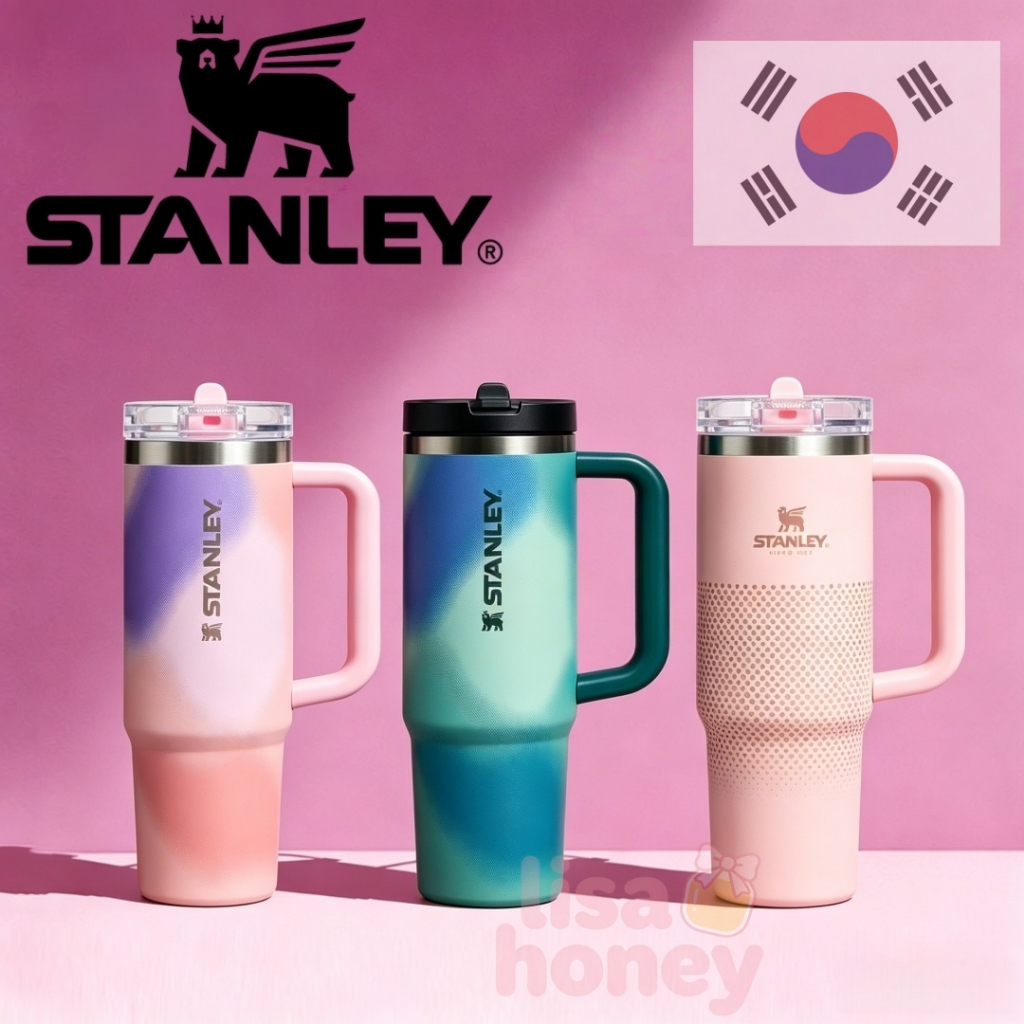 ส่งฟรี Stanley Quencher 40oz เก็บน้ำแข็ง 40 ชั่วโมง ไม่รั่วซึม ของแท้