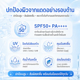 ซื้อ 1 แถม 2🔥Clear Nose UV ครีมกันแดดเซรั่ม ครีมกันแดด SPF50+ PA+++ 7ml สดชื่นและไม่เหนียวเหนอะหนะ เหมาะสำหรับผิวแพ้ง่าย