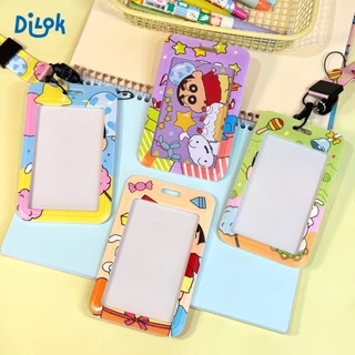Crayon Shinchan ID Card Holder | ชินจัง ที่ใส่บัตร พร้อมสายคล้อง เหมาะสำหรับนักเรียน พนักงาน บัตรเครดิต บัตรโดยสาร