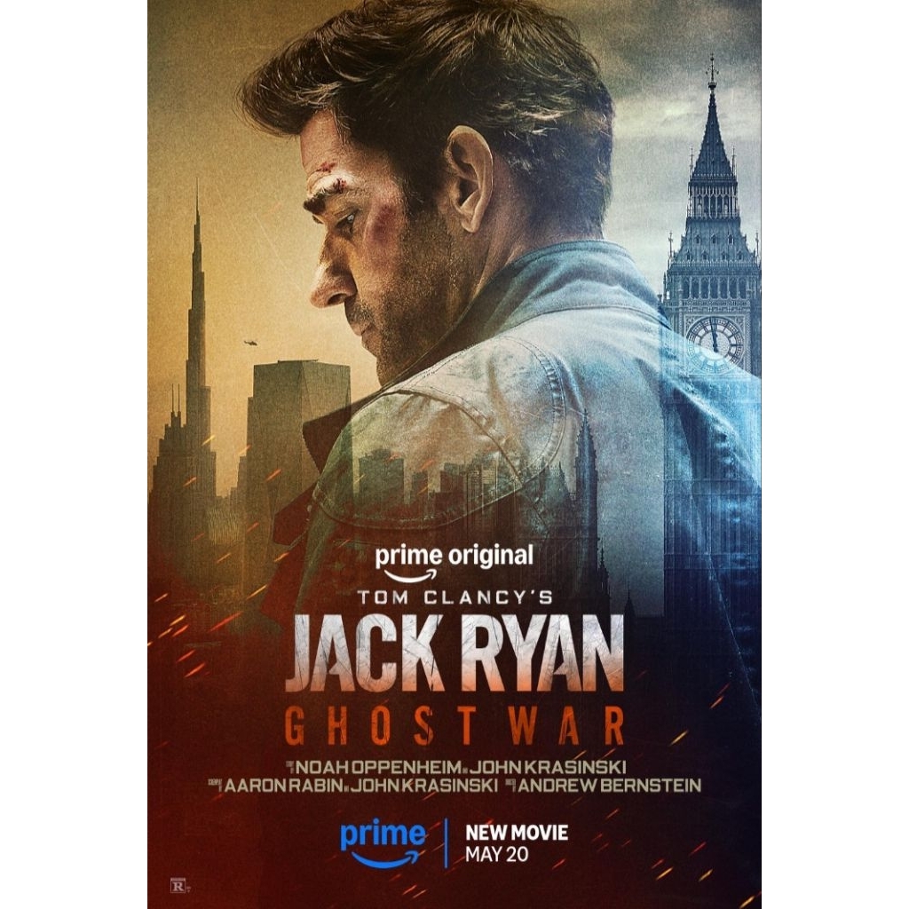 ของสะสมสำหรับเครื่องBlu-ray+DVD ปก+สกรีนแผ่น Tom Clancys Jack Ryan Ghost War (2026) ทอม แคลนซีส์ สายลับ แจ็ค ไรอัน
