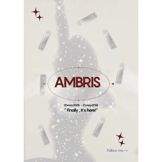 ❤️Ambris <New Update> น้ำชงตัวใส(สูตรใหม่) บรรจุ10ซอง/กล่อง