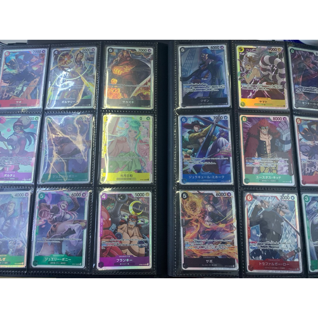 พร้อมส่ง **แยกใบ** One Piece Card (raw) SR - SEC รวมหลายคอลเลคชั่น ของแท้จากญี่ปุ่น