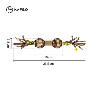 KAFBO Cardboard Cat Toy ของเล่นแมว ทำจากกระดาษลูกฟูก มีให้เลือก 4 ลาย