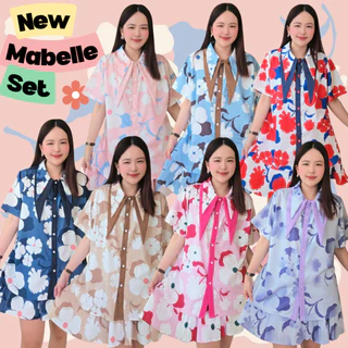 Mabelle set ชุดเซ็ทเสื้อเชิ้ต+กระโปรงอัดพลีท มีซับในเป็นกางเกงอัดพลีท
