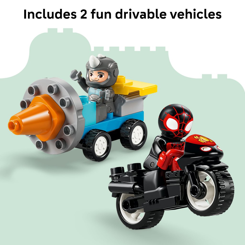 LEGO DUPLO ‏10464 مقر فريق سبايدي (65 قطعة) — صورة 8